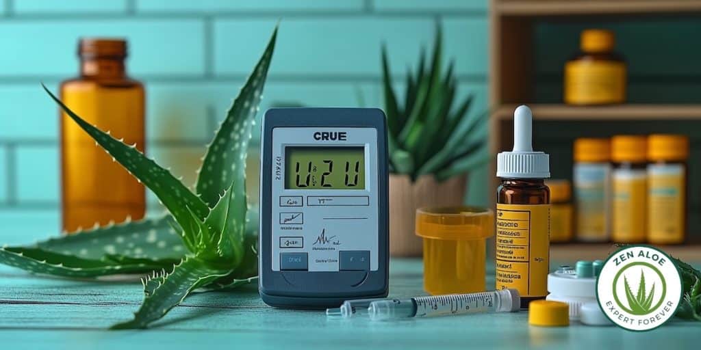 aloe vera glucomètre et insuline
