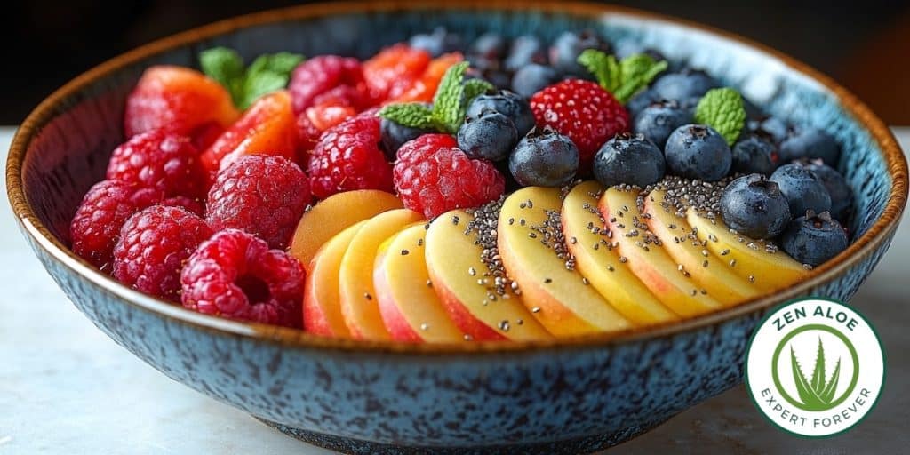 bol pomme fruits rouge