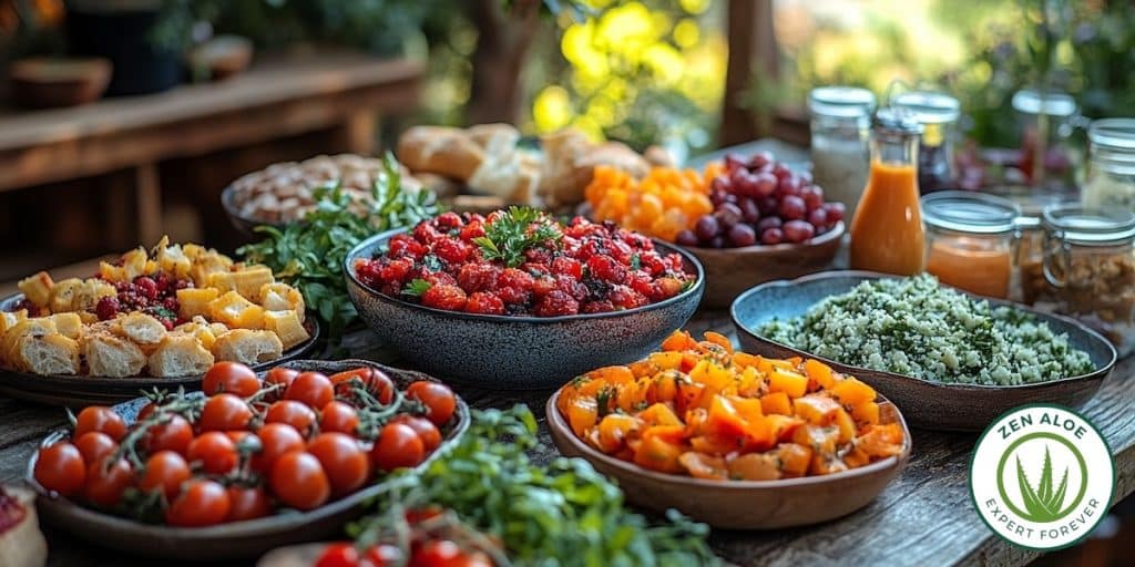 buffet de crudité
