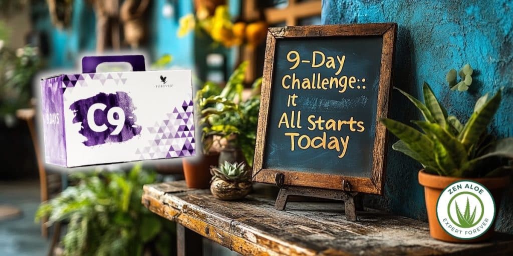 challenge 9 jours qui debute aujourd'hui