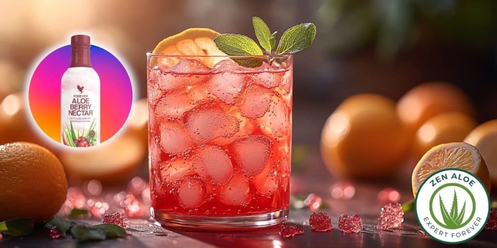 cocktail citron gingembre berry nectar