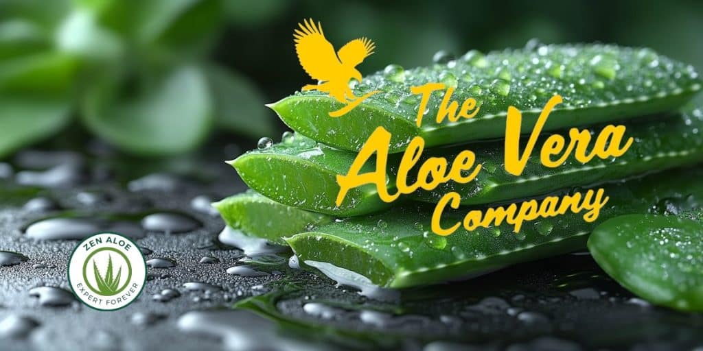 feuille d'aloe vera coupées