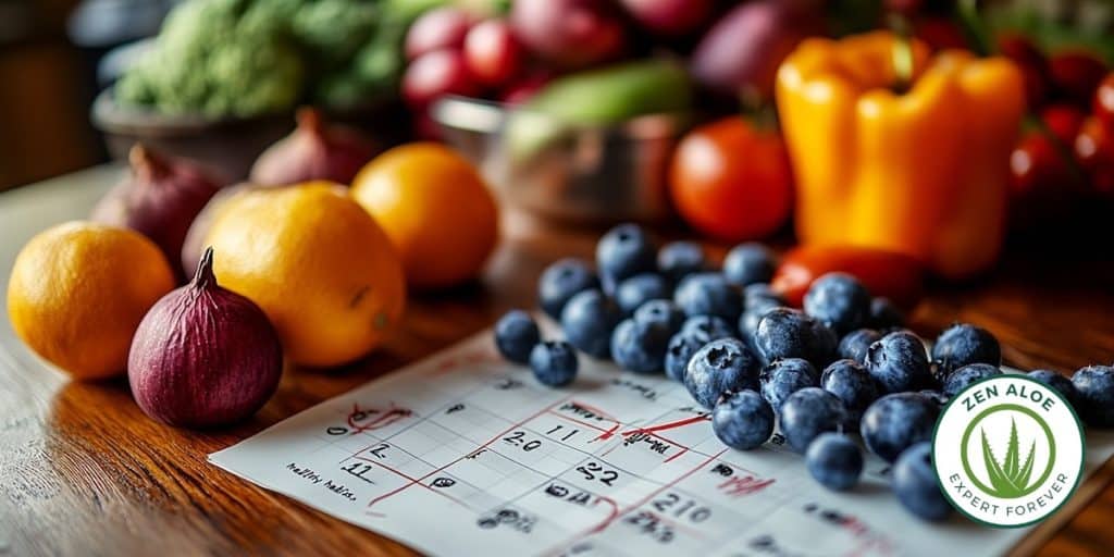 fruits et calendrier