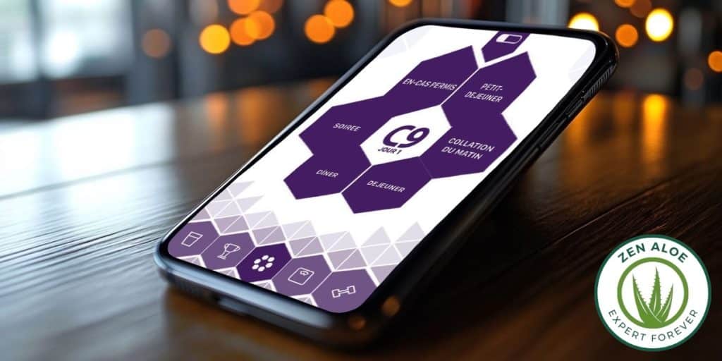 iphone avec forever fit app