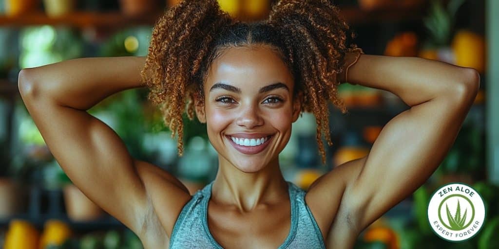 je femme qui fais une seance de sport