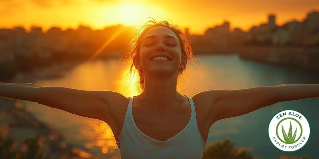 jeune femme epanoui apres le sport