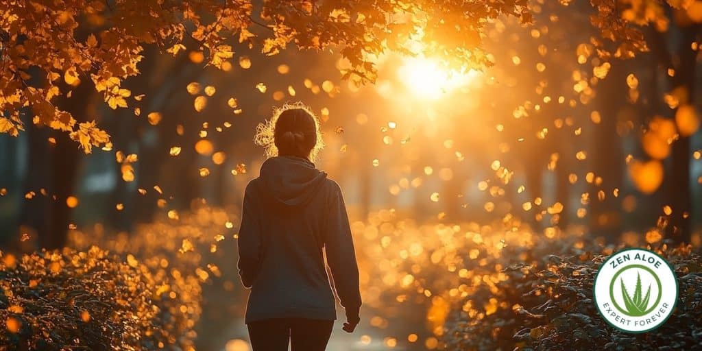 jeune femme qui se promène vue de dos