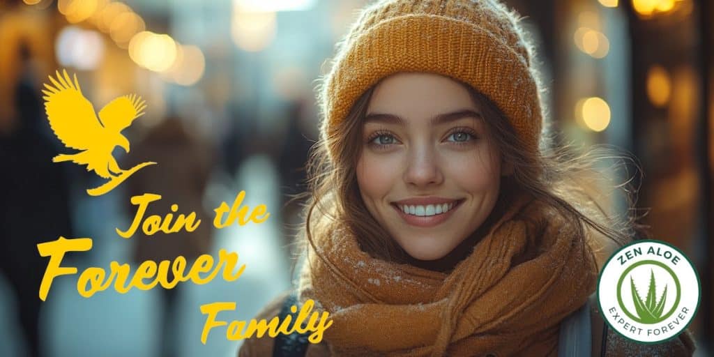 jeune femme souriante avec un bonnet en hiver