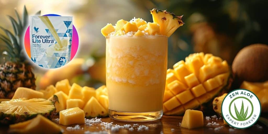 skake mangue coco ananas lite vanille