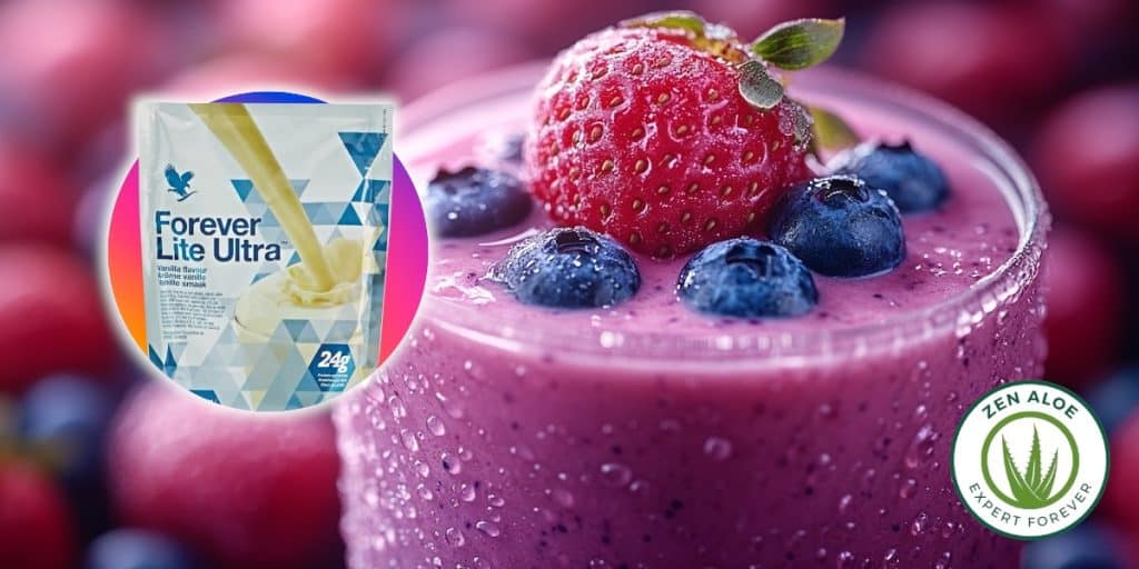 smoothie fruits rouges