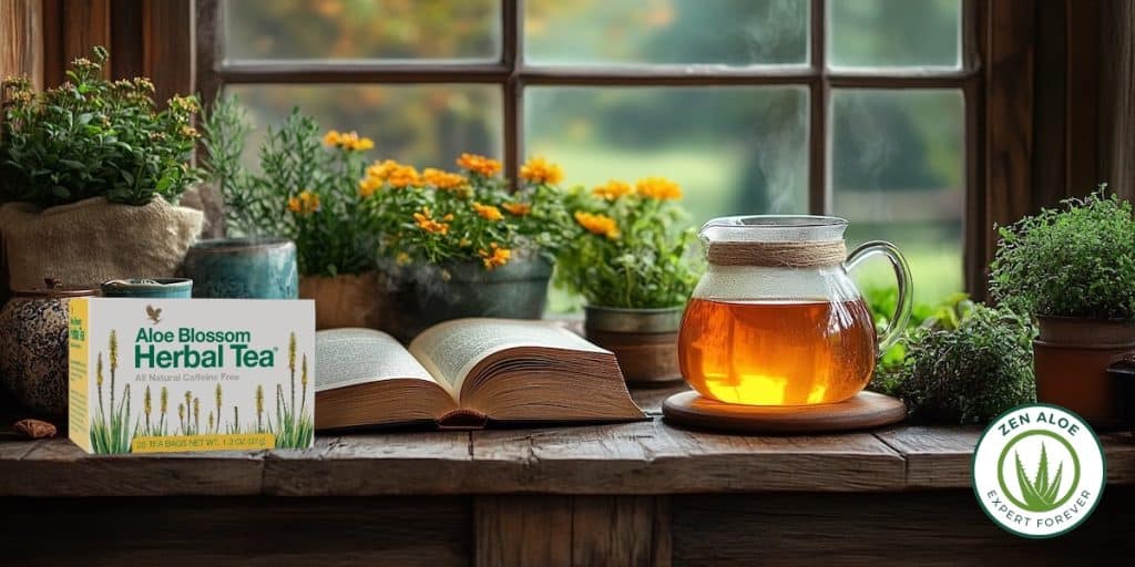 tisane forever livre rebord de fenêtre en bois